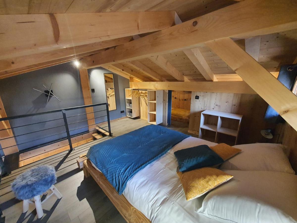 Chalet Cosy Et Moderne Vue Montagnes Seytroux Exterior foto