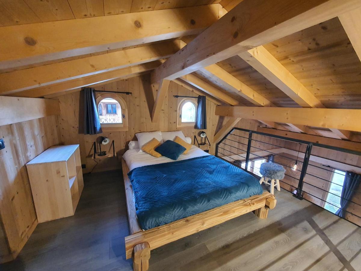 Chalet Cosy Et Moderne Vue Montagnes Seytroux Exterior foto